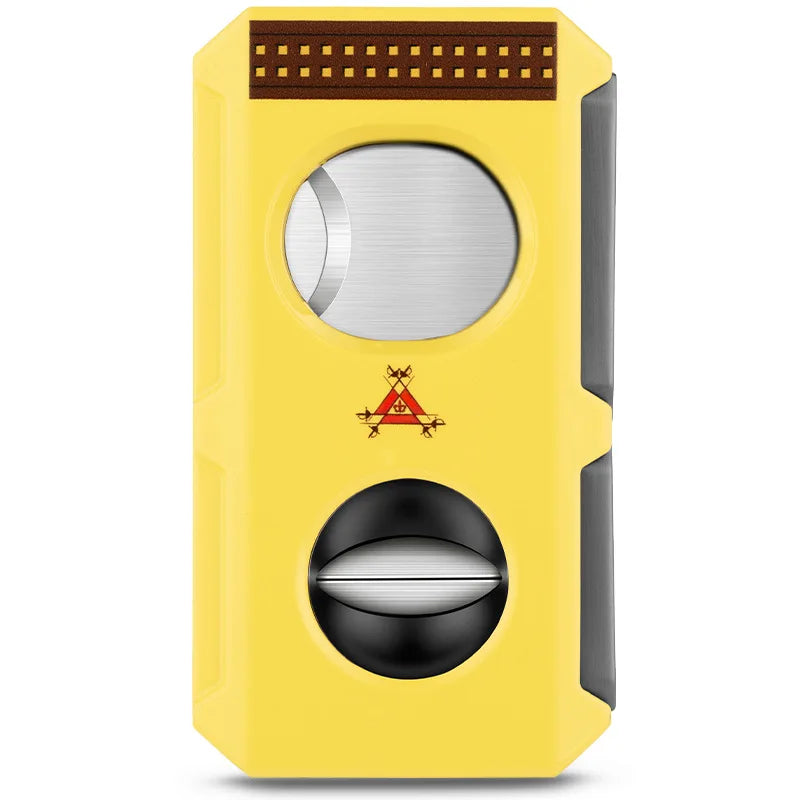 5-in-1 Multifunctional Stainless Steel Cigar Cutter (Guillotine, V-Cut, Punch, Rest & Poker)