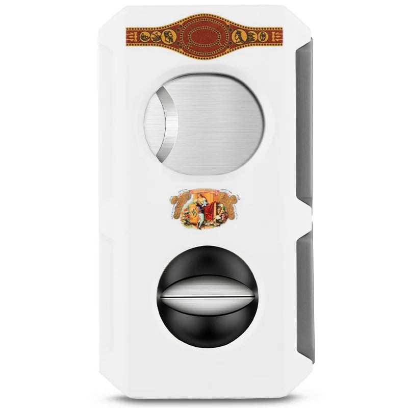 5-in-1 Multifunctional Stainless Steel Cigar Cutter (Guillotine, V-Cut, Punch, Rest & Poker)