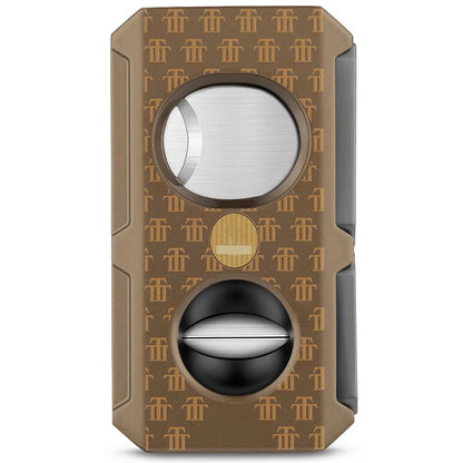 5-in-1 Multifunctional Stainless Steel Cigar Cutter (Guillotine, V-Cut, Punch, Rest & Poker)