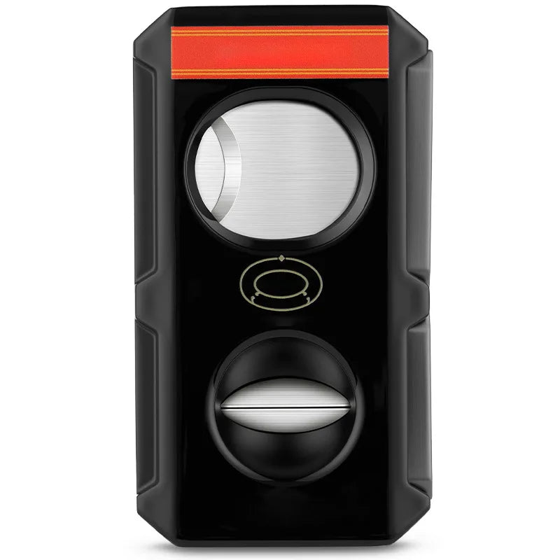 5-in-1 Multifunctional Stainless Steel Cigar Cutter (Guillotine, V-Cut, Punch, Rest & Poker)
