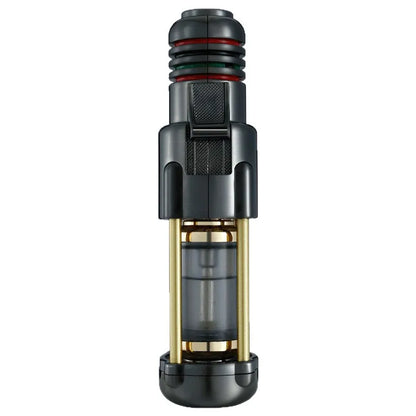 Jobon Transparent Gas Chamber Inflatable Lighter, Cigar Lighting, Barbecue, Electronic Ignition, Windproof Cigarette Lighter