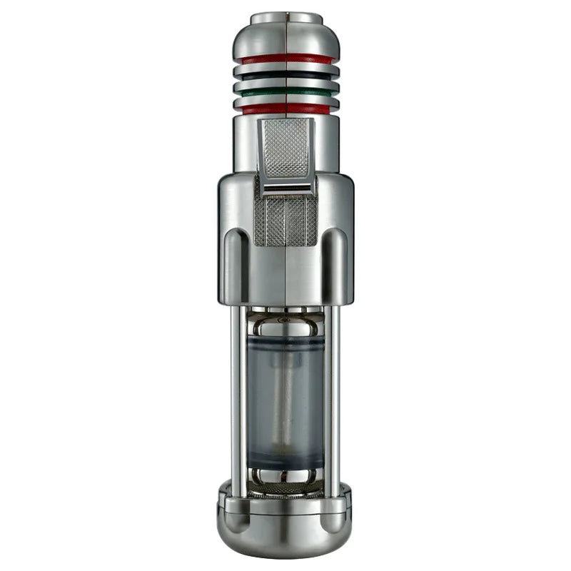 Jobon Transparent Gas Chamber Inflatable Lighter, Cigar Lighting, Barbecue, Electronic Ignition, Windproof Cigarette Lighter